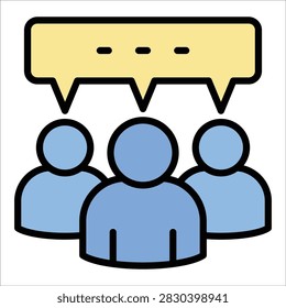 Workgroup Icon Element For Design