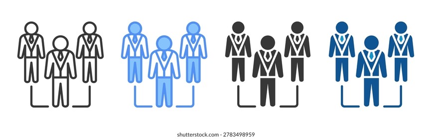 Workgroup Icon Set Multiple Style Collection