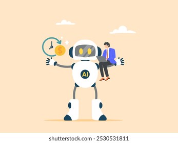 Working with AI helps save time and produce more efficient work