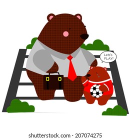 Working Bear