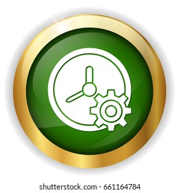 working clock settings icon