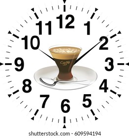 Working coffee break coffee time
