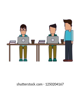 Working with computer avatar