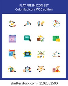 Working day icon set.Can be used for topics like planning, schedule, business, management