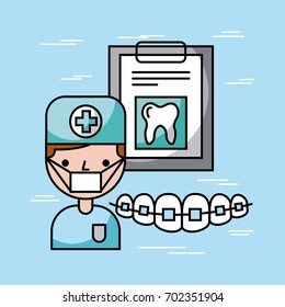 Working dentist profession