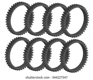 Working design. Gears concept 