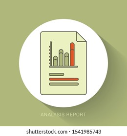 Working with financial papers. Accounting concept.