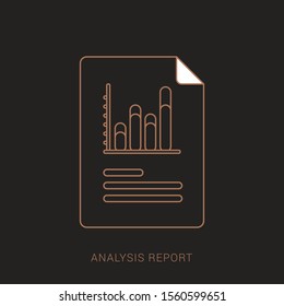 Working with financial papers. Accounting concept.