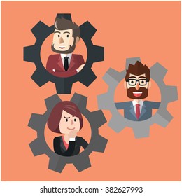 Working gear communication