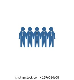 working group icon vector design illustration