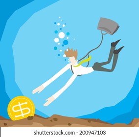 working hard for money