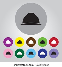 Working helmet icon