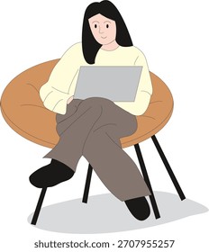 Trabajar en casa espacio relajarse