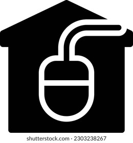 Heimarbeit Vektorgrafik auf transparentem Hintergrund.Symbole in Premium-Qualität.Glyphen Vektorsymbol für Konzept und Grafikdesign.
