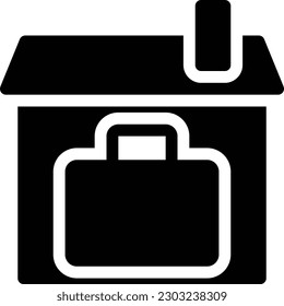 Heimarbeit Vektorgrafik auf transparentem Hintergrund.Symbole in Premium-Qualität.Glyphen Vektorsymbol für Konzept und Grafikdesign.