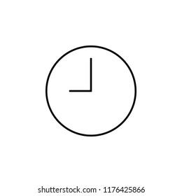 working hours icon. Element of finance for mobile concept and web apps icon. Thin line icon for website design and development, app development. Premium icon