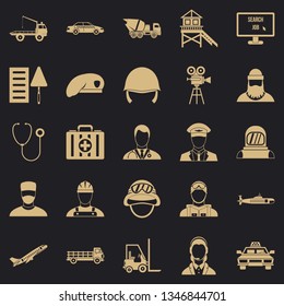 Working hours icons set. Simple set of 25 working hours vector icons for web for any design