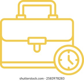 Working Hours vector icon. Can be used for printing, mobile and web applications.