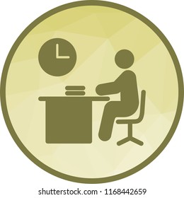 Working Late Icon
