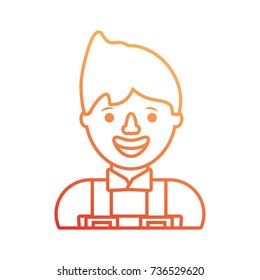 working man  vector illustration