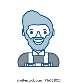 working man  vector illustration