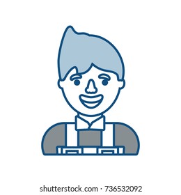 working man  vector illustration