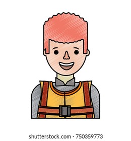 working man  vector illustration