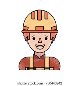 working man  vector illustration