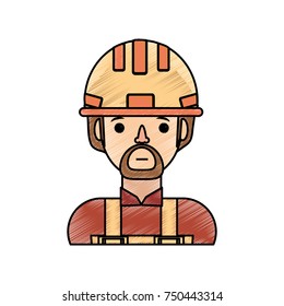 working man  vector illustration