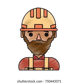 working man  vector illustration