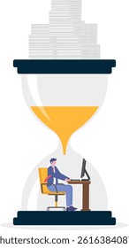 Working, Men, Multi-Tasking, People, Business


