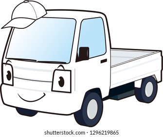 Working mini truck car