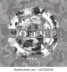 Working on grey camo texture