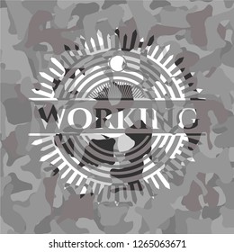 Working on grey camo texture