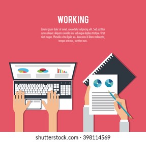 Working on laptop design