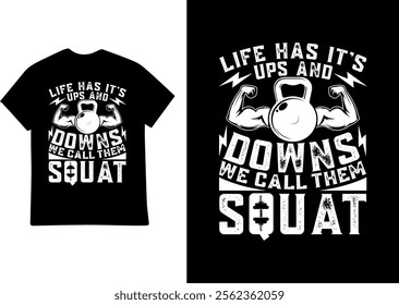 WORKING OUT GYM T SHIRT DESIGN ILLUSTRATION