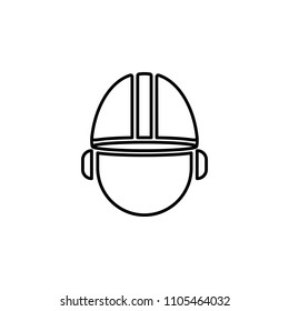 working outline icon. Element of logistic icon for mobile concept and web apps. Thin line working outline icon can be used for web and mobile on white background