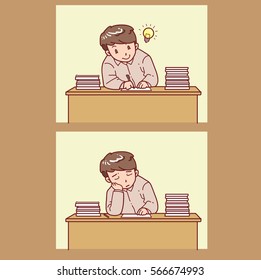 working overtime