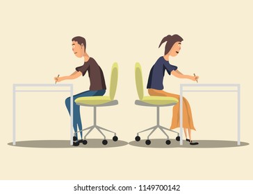 working people vector illustration 