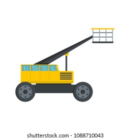 Working platform icon. Flat illustration of working platform vector icon for web
