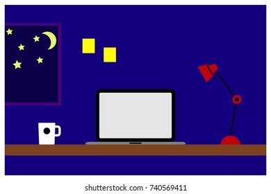 Working room. Office.