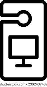 working tag Vector illustration on a transparent background.Premium quality symbols.Thin line vector icon for concept and graphic design.