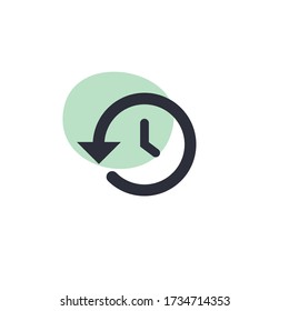Working Time - Modern Icon (Pictogram)