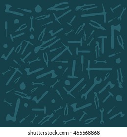 working tools background labor day pattern backdrop
