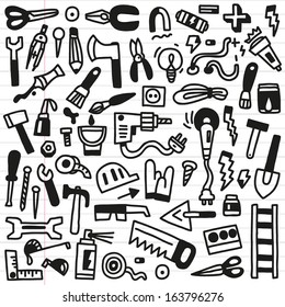 working tools - doodles