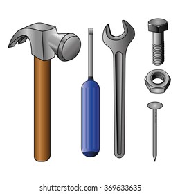 Working tools set