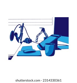 ARBEITSWERKZEUGE, DIE IM ZIMMER VERWENDET WERDEN UND IMMER IM ZIMMER SIND