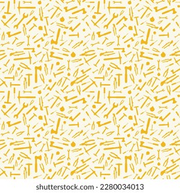Working tools vector seamless pattern. Labor day background.