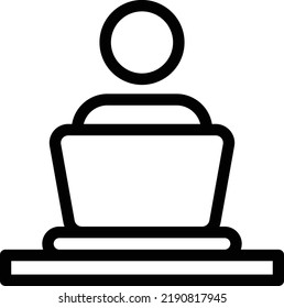 working  Vector illustration on a transparent background.Premium quality symmbols.Stroke vector icons for concept and graphic design.