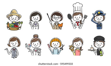 Mujeres trabajadoras